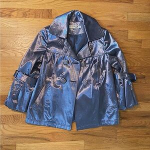 Metallic purple jacket